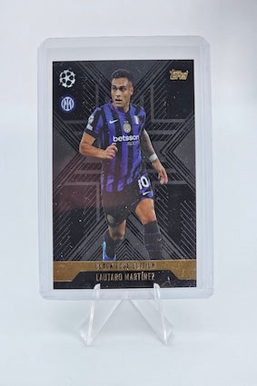 Lautaro Martinez Black Edge Edition Card #BLA4 - Topps Match Attax Extra 24/25 (2024/2025)