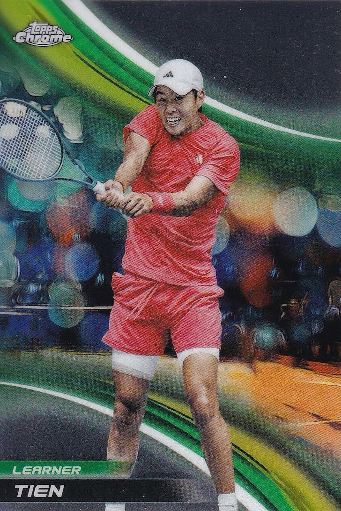 Learner Tien Base Card #147 - Topps Chrome Tennis 2025