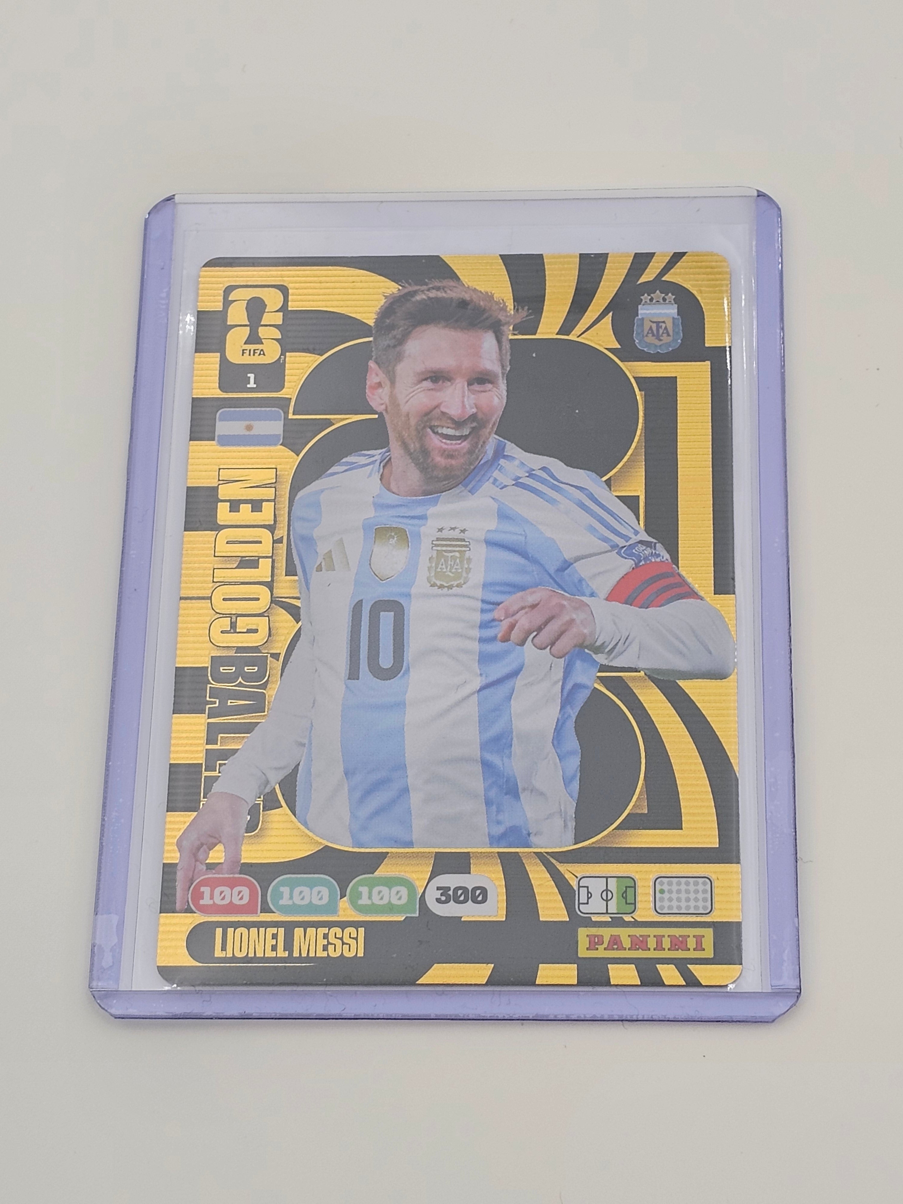 Buy Lionel Messi, Golden Baller #1, Adrenalyn XL FIFA World Cup