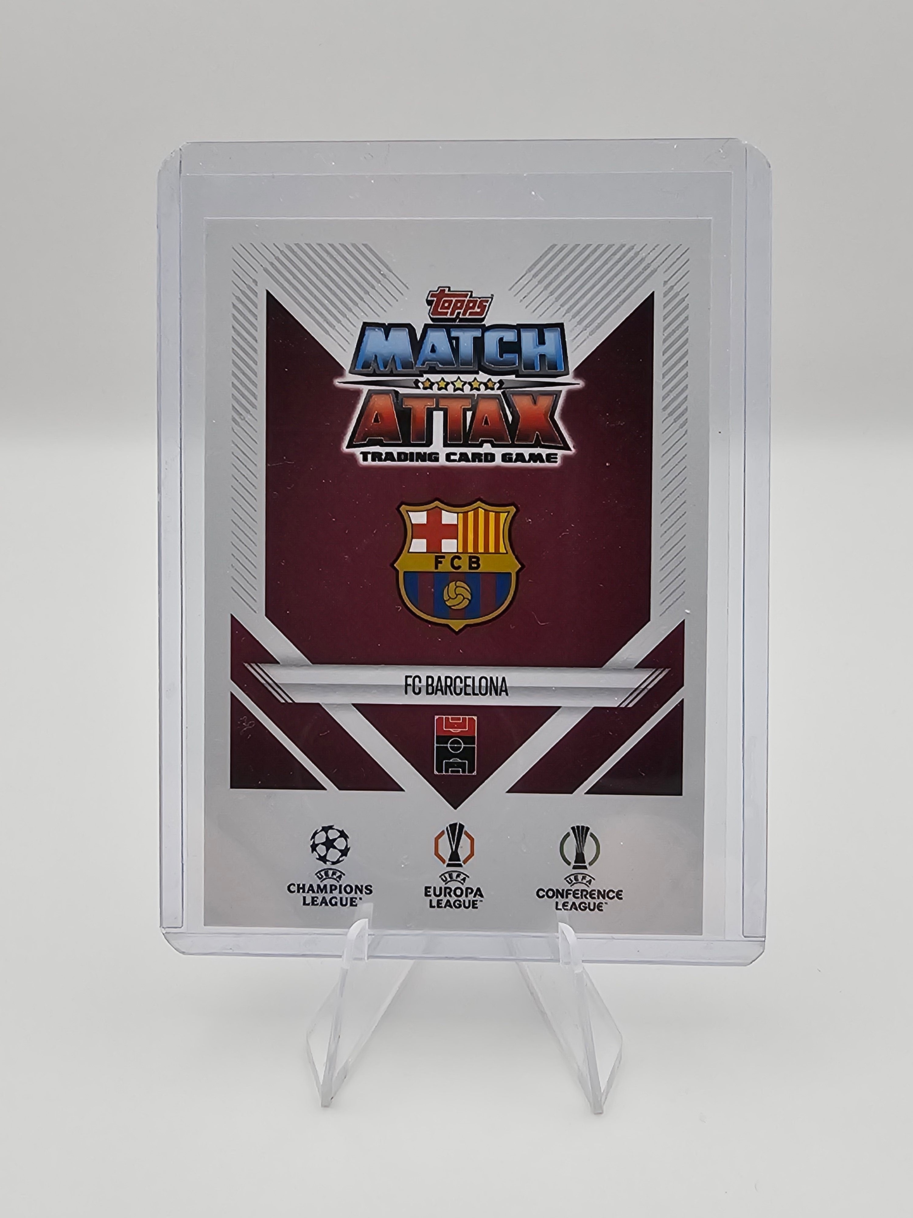 Lionel Messi Vintage Vibes Legend Card #420 - Topps Match Attax