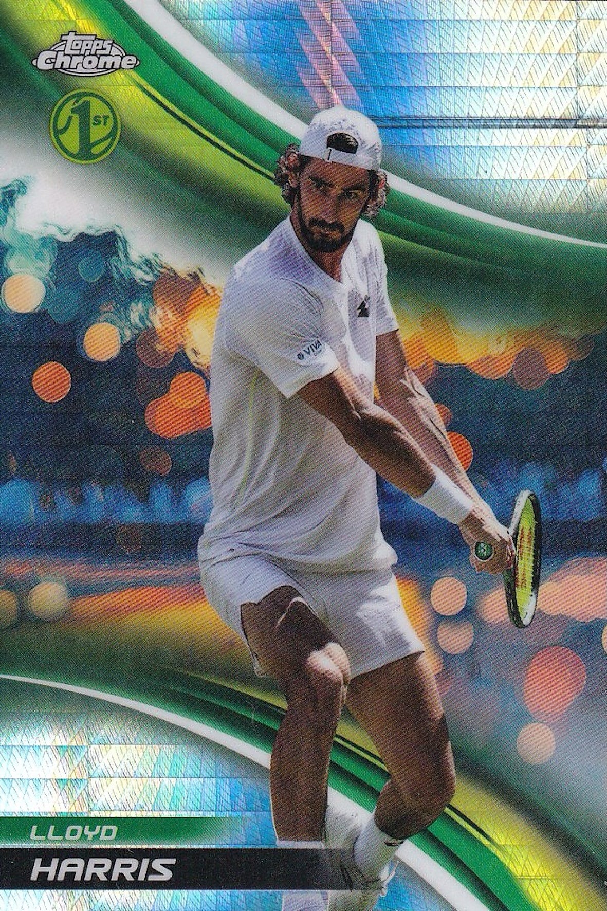 Lloyd Harris 1st Prism Refractor #153 - 2025 Topps Chrome Tennis Card