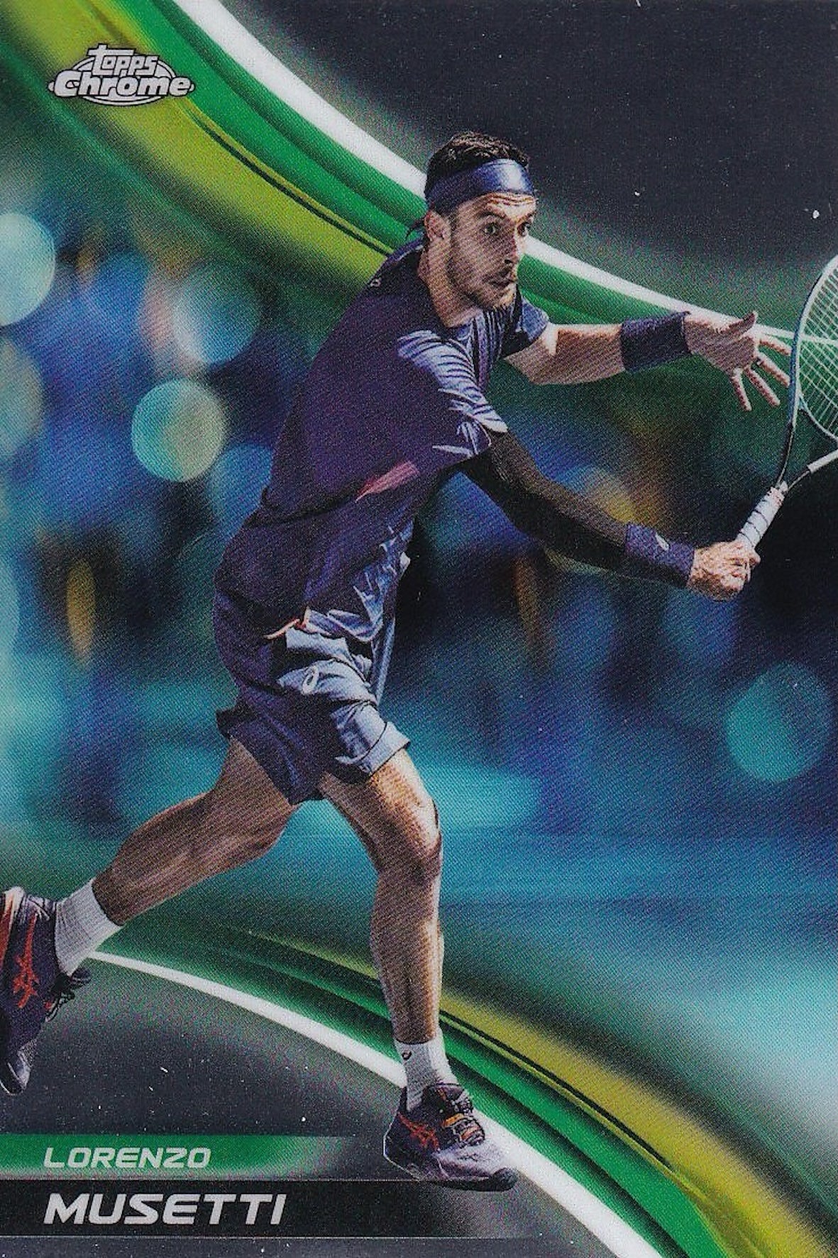 Lorenzo Musetti Base Card #26 - Topps Chrome Tennis 2025
