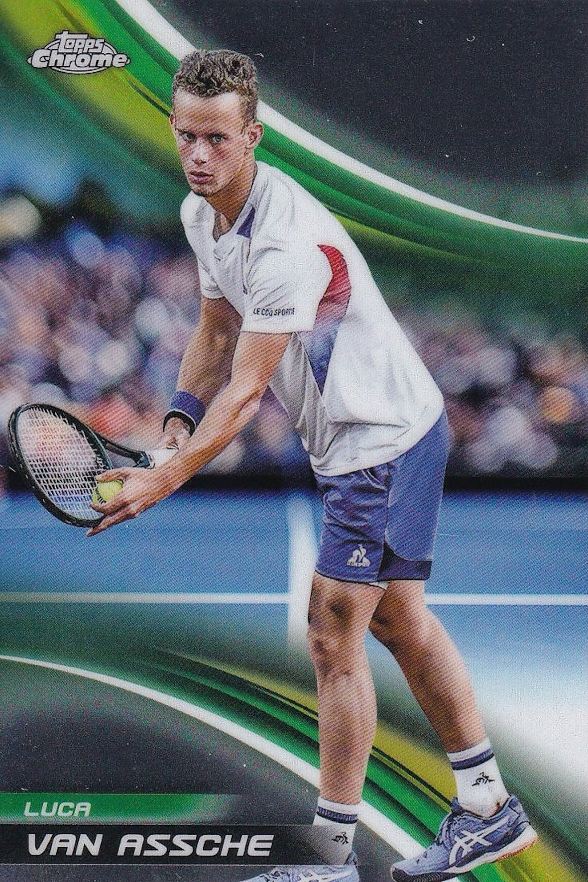 Luca Van Assche Base Card #141 - Topps Chrome Tennis 2025