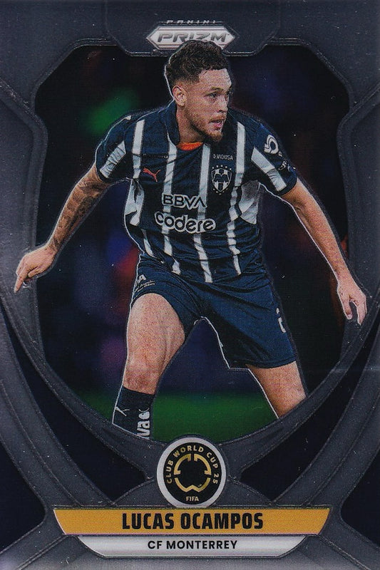 Lucas Ocampos 2025 Panini Prizm FIFA Club World Cup Base Card #62 - CF Monterrey