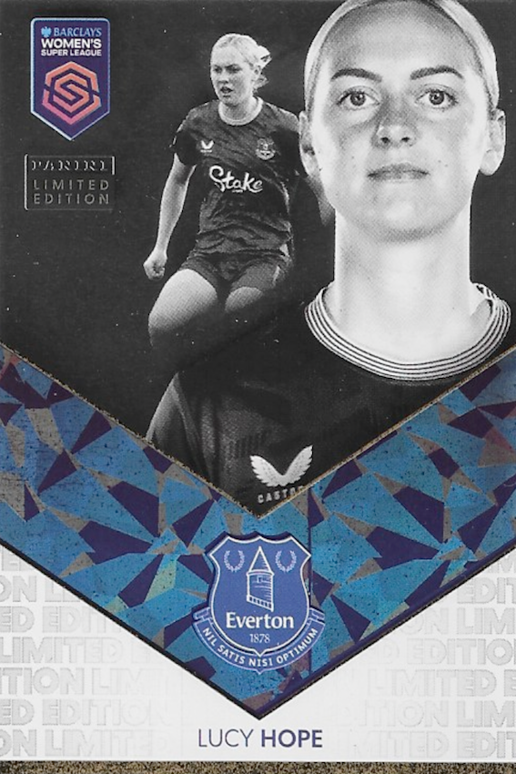 Lucy Hope Limited Edition Card - 2025 WSL Women's Super League Panini Adrenalyn XL (Everton)