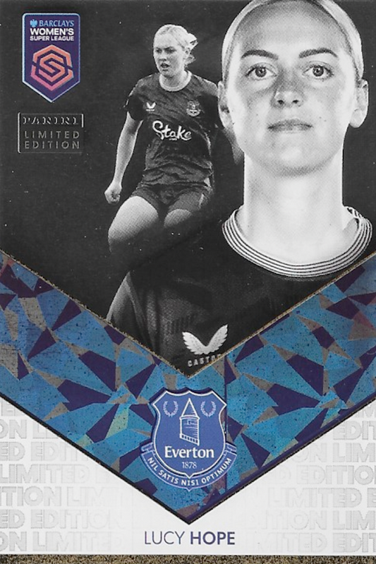 Lucy Hope Limited Edition Card - 2025 WSL Women's Super League Panini Adrenalyn XL (Everton)