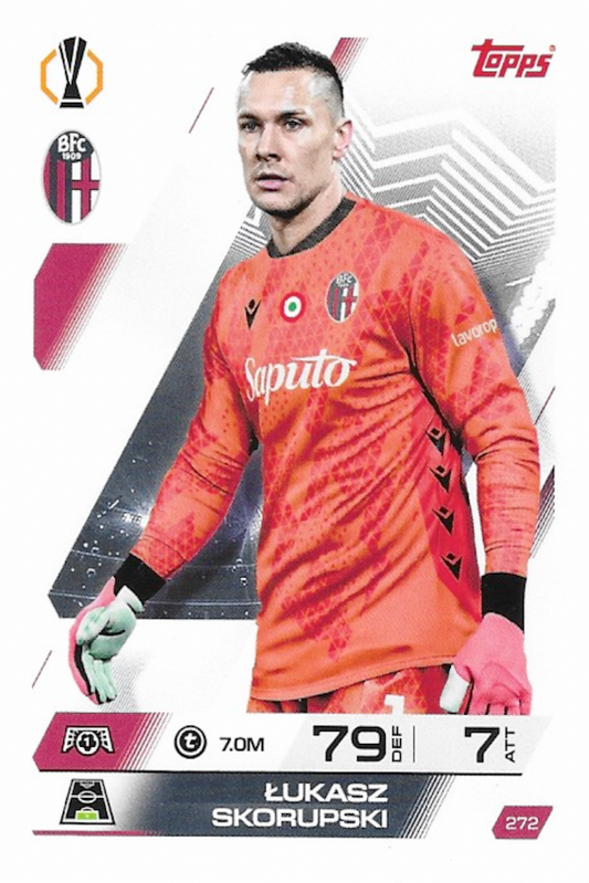 Lukasz Skorupski Base Card #272 - Topps Match Attax 25/26 (2025/2026)
