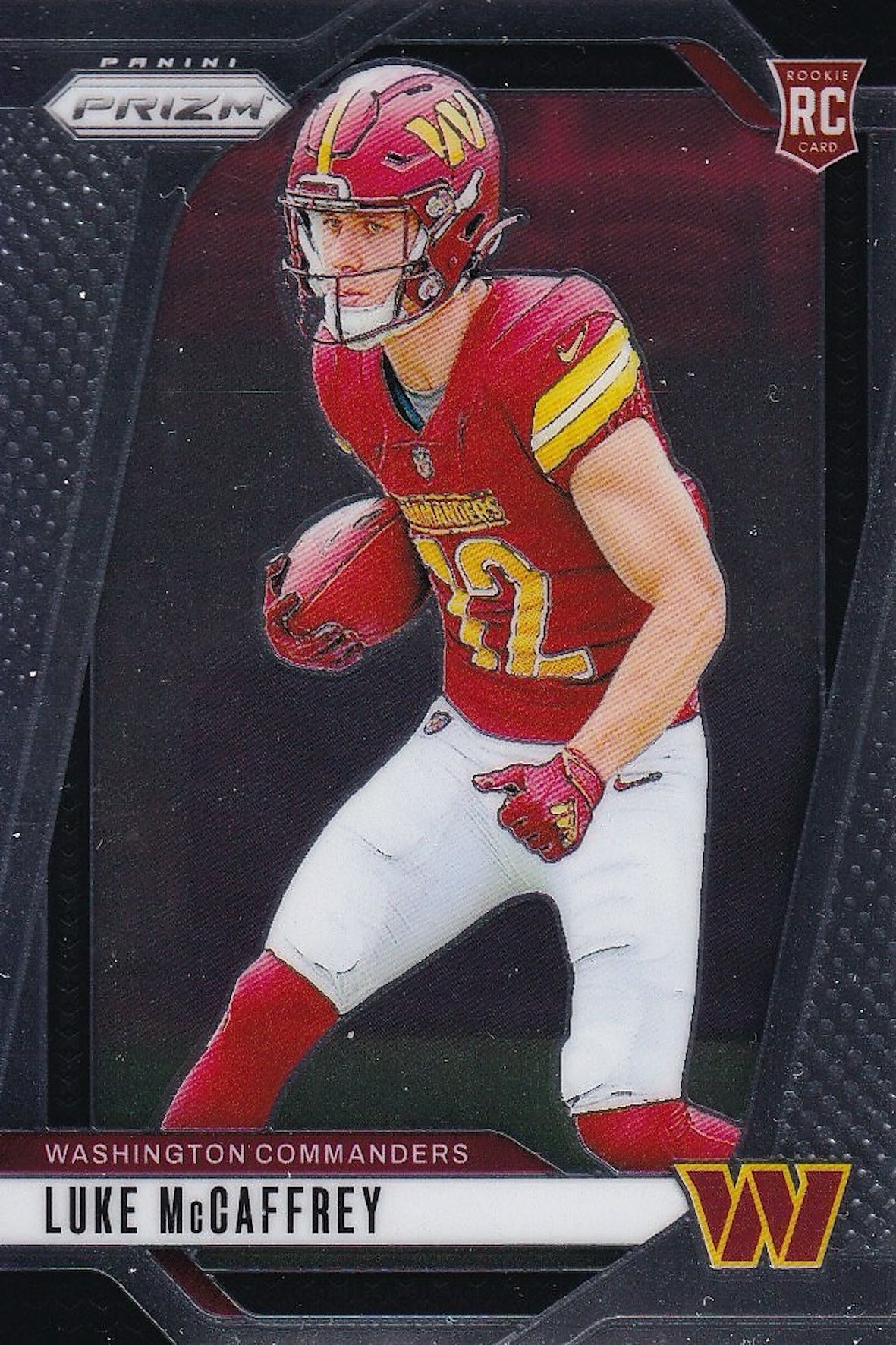 Luke McCaffrey Rookie (RC) Card #367 - 2024 Panini Prizm Football