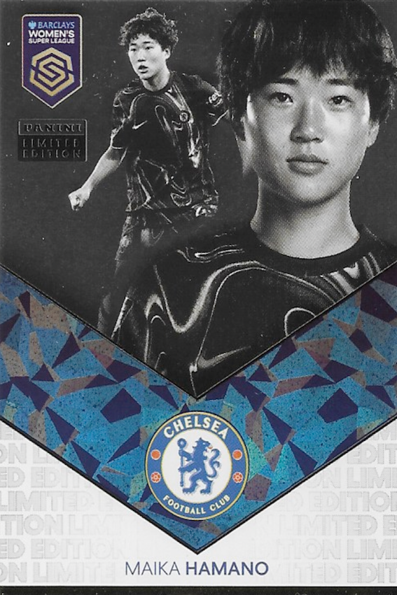 MAIKA HAMANO Limited Edition Card - Adrenalyn XL 2025 Women's Super League (WSL) Chelsea