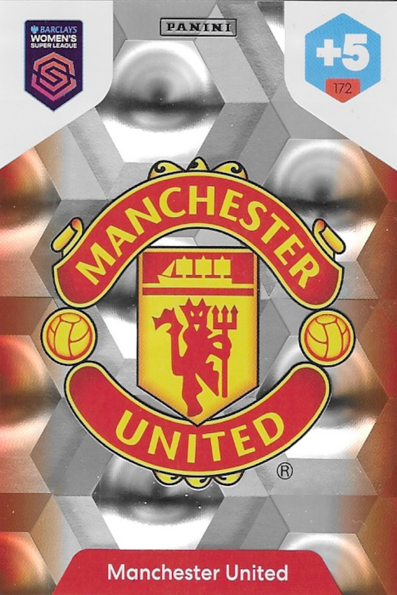 Manchester United Club Crest #172 - Adrenalyn XL 2025 Women's Super League (WSL) Panini