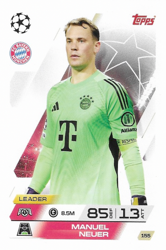 Manuel Neuer Base Card #155 - Topps Match Attax 25/26 (2025/2026) Bayern München