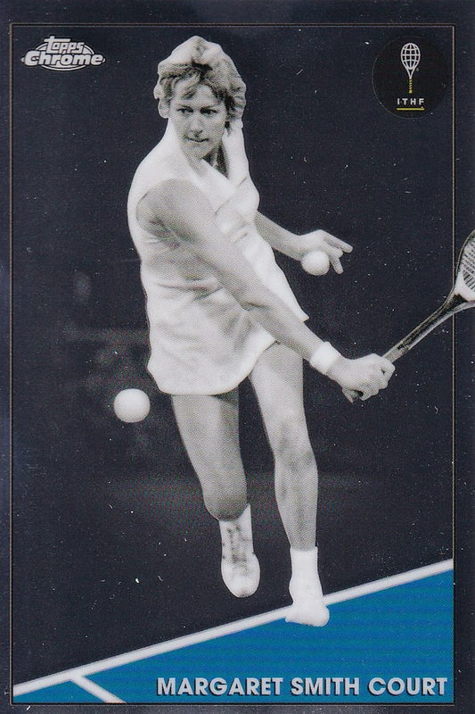 Margaret Smith Court Card Number 80 - Topps Chrome Tennis 2021