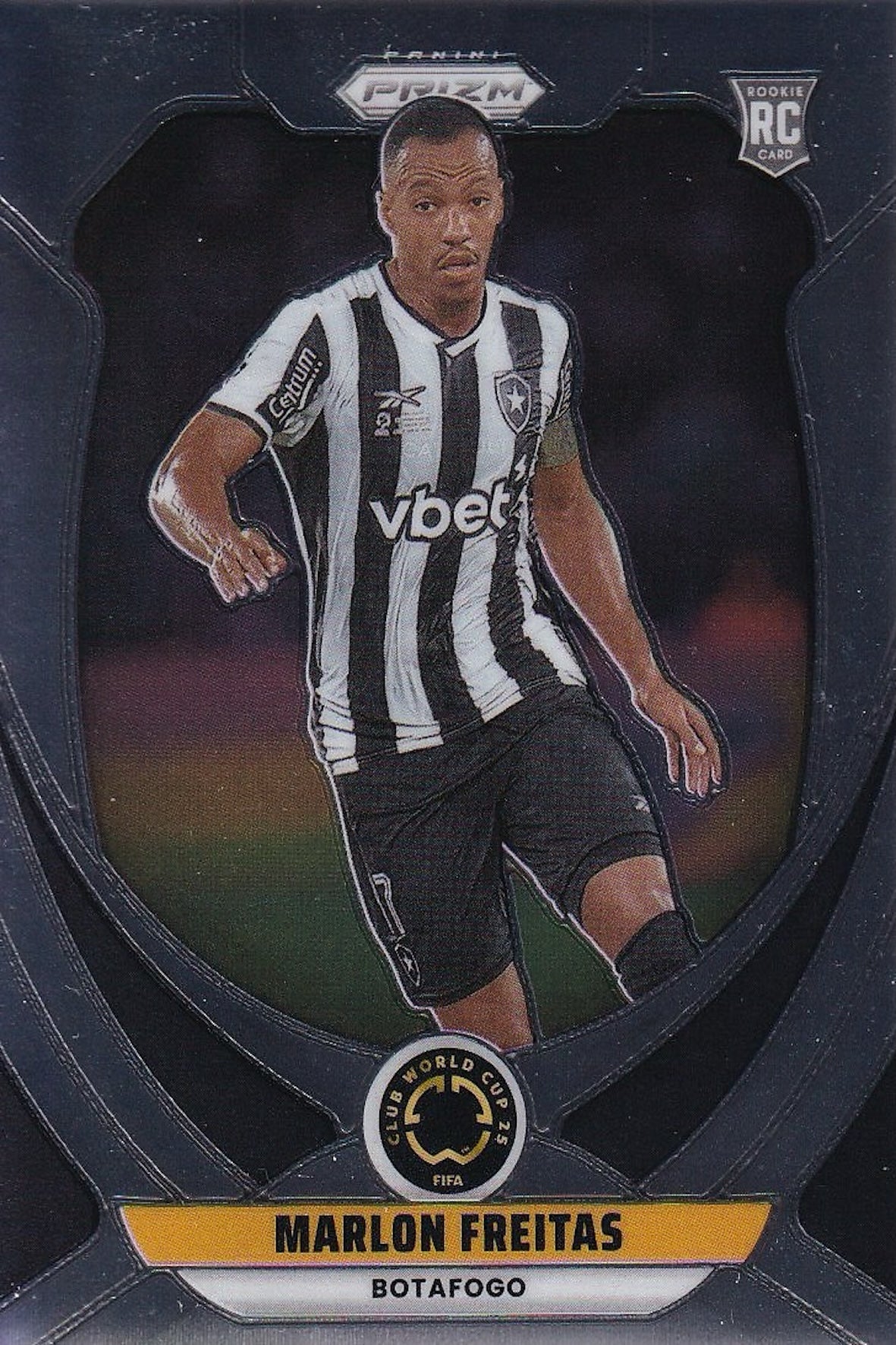 Marlon Freitas Rookie (RC) Card #58 - Panini Prizm FIFA Club World Cup 25 (2025) Botafogo
