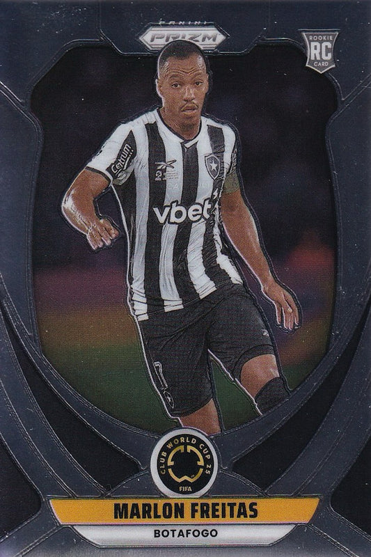 Marlon Freitas Rookie (RC) Card #58 - Panini Prizm FIFA Club World Cup 25 (2025) Botafogo