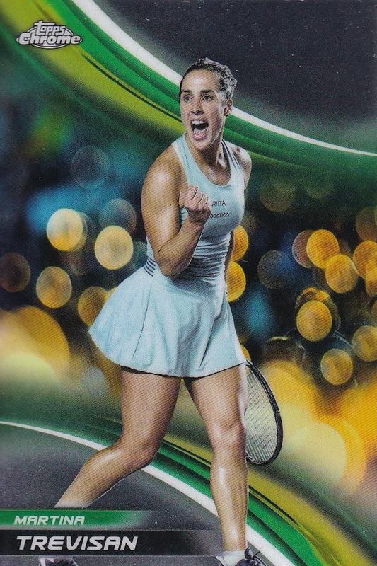 Martina Trevisan Base Card #151 - Topps Chrome Tennis 2025