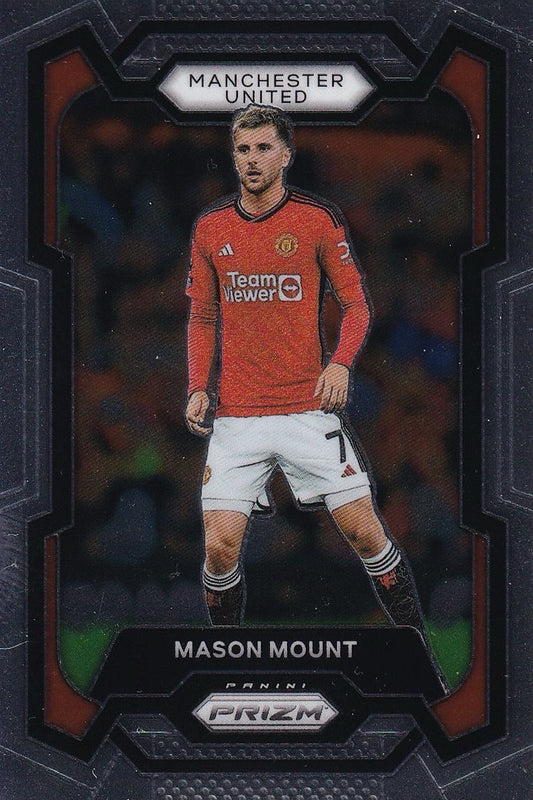Mason Mount Base Card #44 - Panini Prizm Premier League 23-24 (Manchester United)