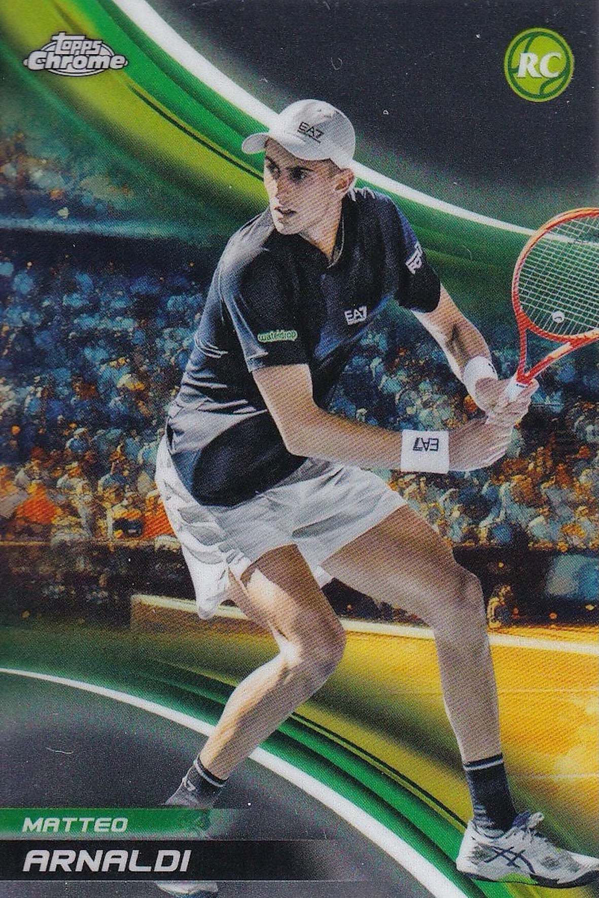 Matteo Arnaldi Base Rookie (RC) Card #55 - Topps Chrome Tennis 2025