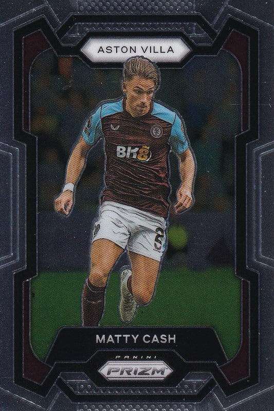 Matty Cash Base Card #107 - Panini Prizm Premier League 23-24 2023-2024 (Aston Villa)
