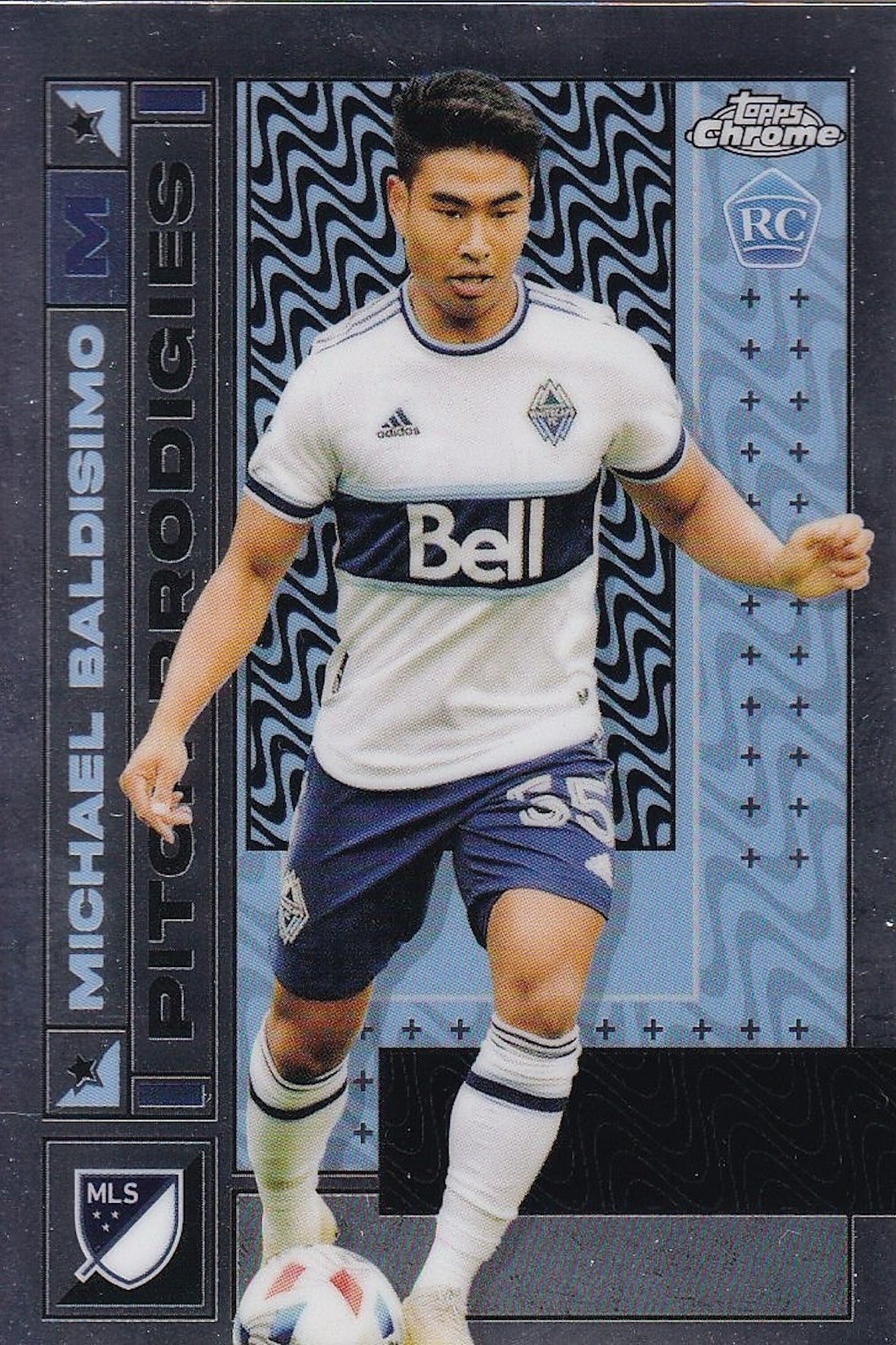 Michael Baldisimo Rookie Pitch Prodigies Card - 2022 Topps Chrome MLS #125 RC