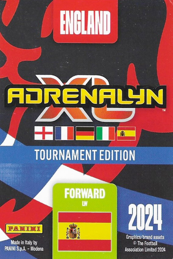 Mikel Oyarzabal Magic Touch Card Number 270 - Adrenalyn XL 2024 England Tournament Edition by Panini