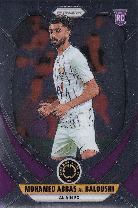 Mohammed Abbas Al Baloushi Rookie #12 - 2025 Panini Prizm FIFA Club World Cup Al Ain FC