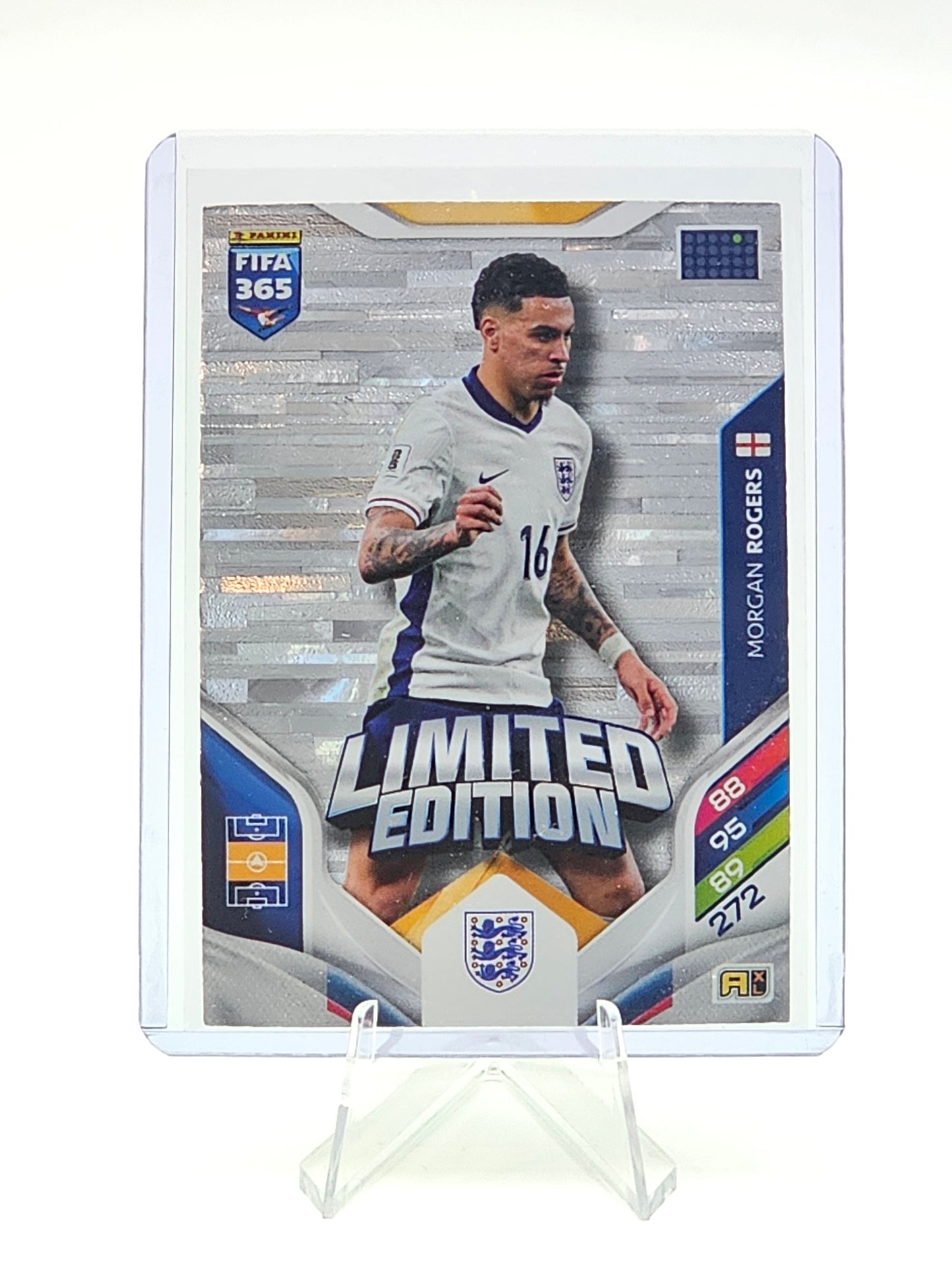 Morgan Rogers Limited Edition Card - Panini FIFA 365 2026 Adrenalyn XL ENGLAND