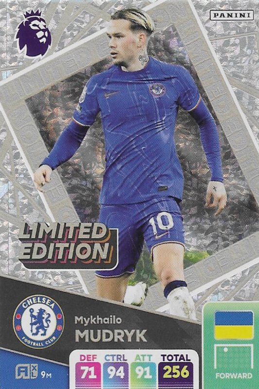 Mykhailo Mudryk Limited Edition Card - Panini Adrenalyn XL Premier League 2025