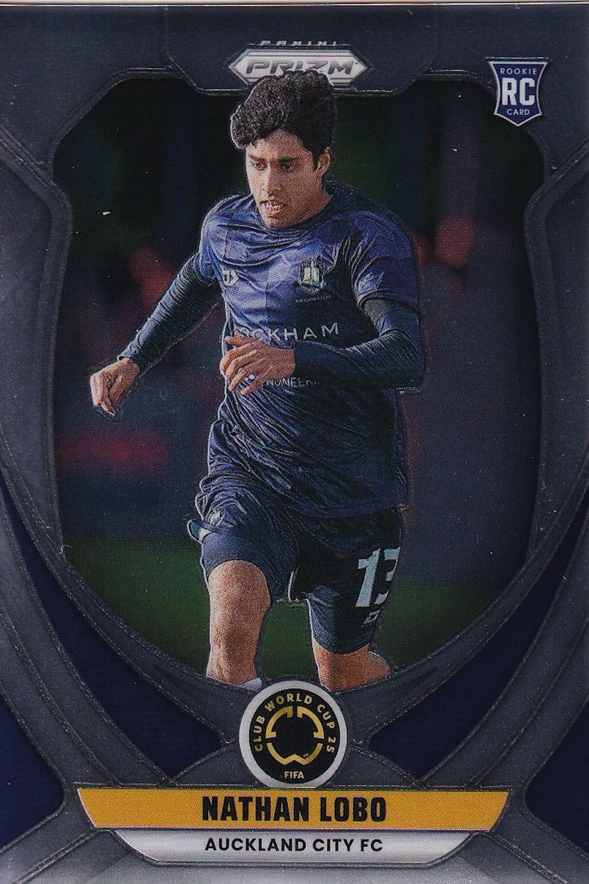 Nathan Lobo Rookie (RC) Card #33 - Panini Prizm, FIFA Club World Cup 25 (2025) Auckland City FC
