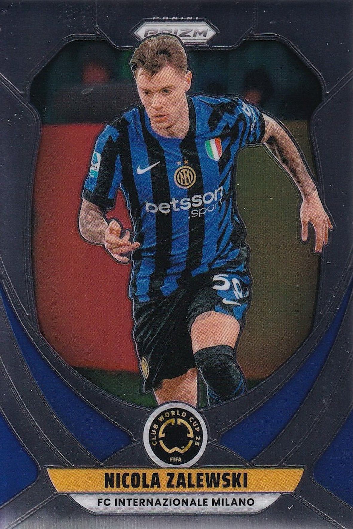 Nicola Zalewski Base Card #94 - Panini Prizm FIFA Club World Cup 25 (2025) - Inter Milan
