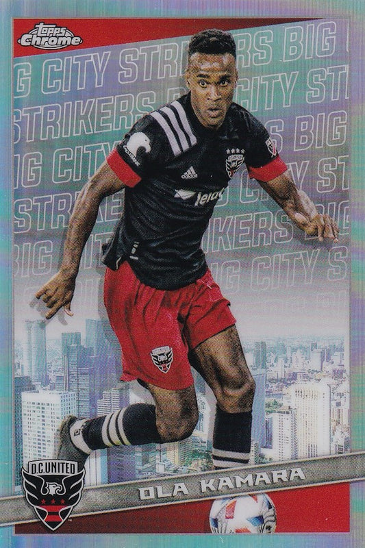 Ola Kamara - 2022 Topps Chrome MLS Big City Strikers #BCS-9 D.C. United