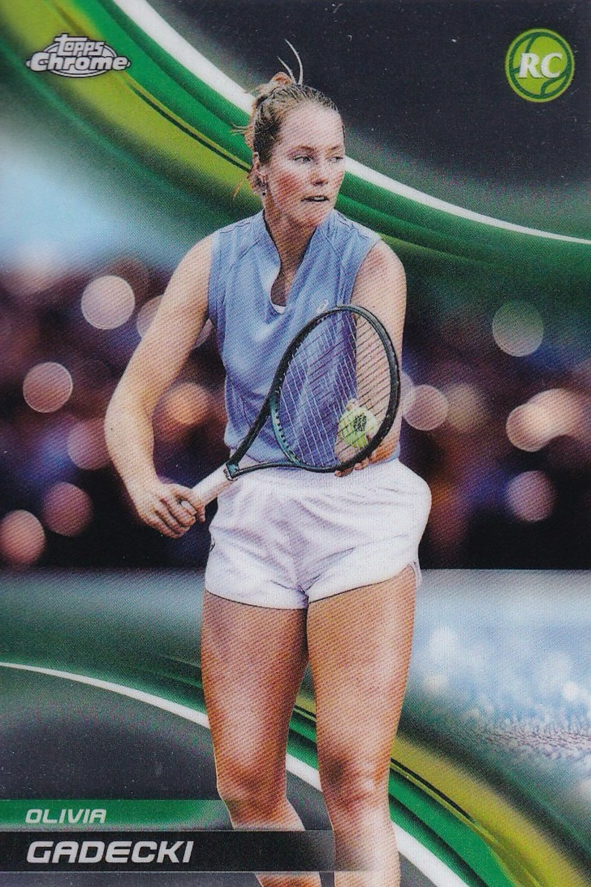 Olivia Gadecki Rookie (RC) Base Card #110 - Topps Chrome Tennis 2025