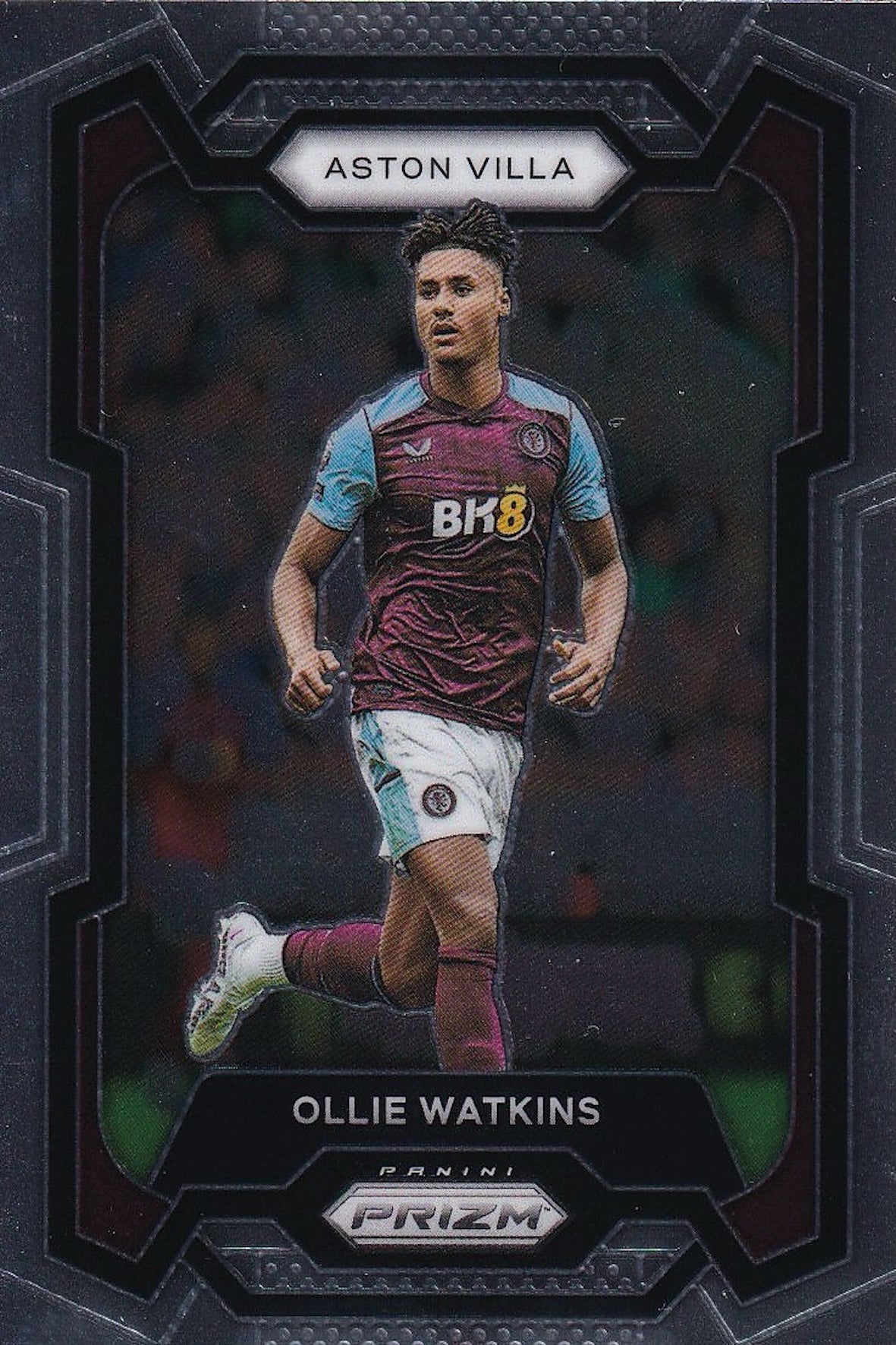 Ollie Watkins Base Card #112 - Panini Prizm Premier League 23-24 2023-2024 (Aston Villa)