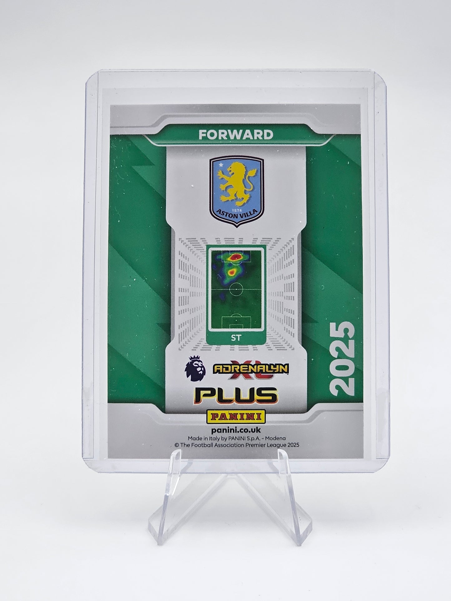 Ollie Watkins LIGHTNING Green PARALLEL 83/150 Adrenalyn XL 2025 PLUS #63 MINT