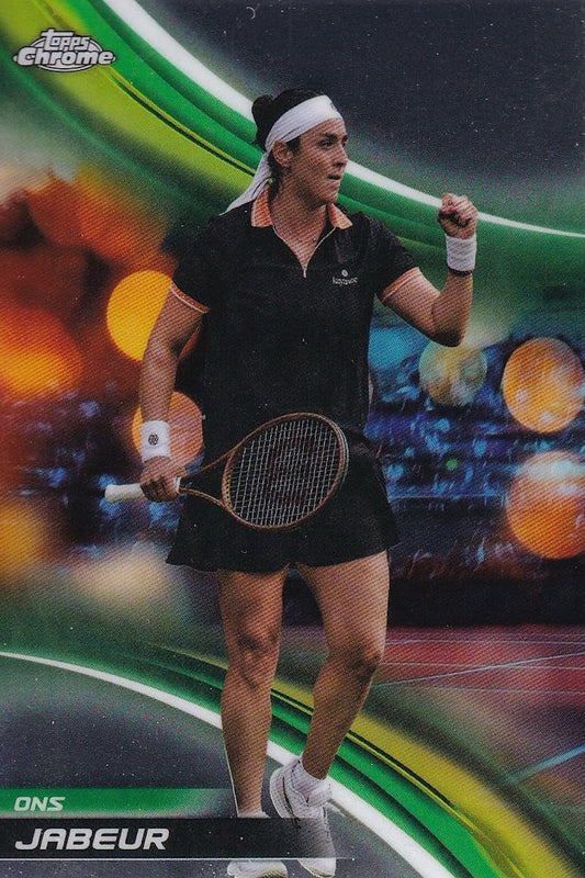 Ons Jabeur Base Card #50 - 2025 Topps Chrome Tennis Card