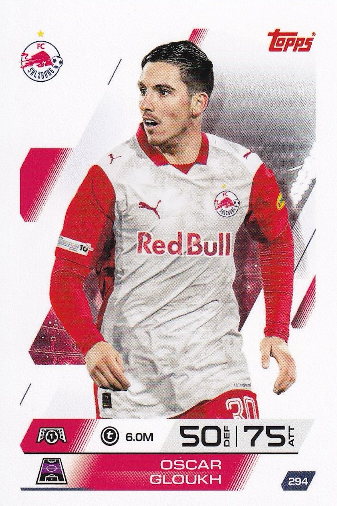 Oscar Gloukh Base Card #294 - Topps Match Attax 25/26 (2025/2026)