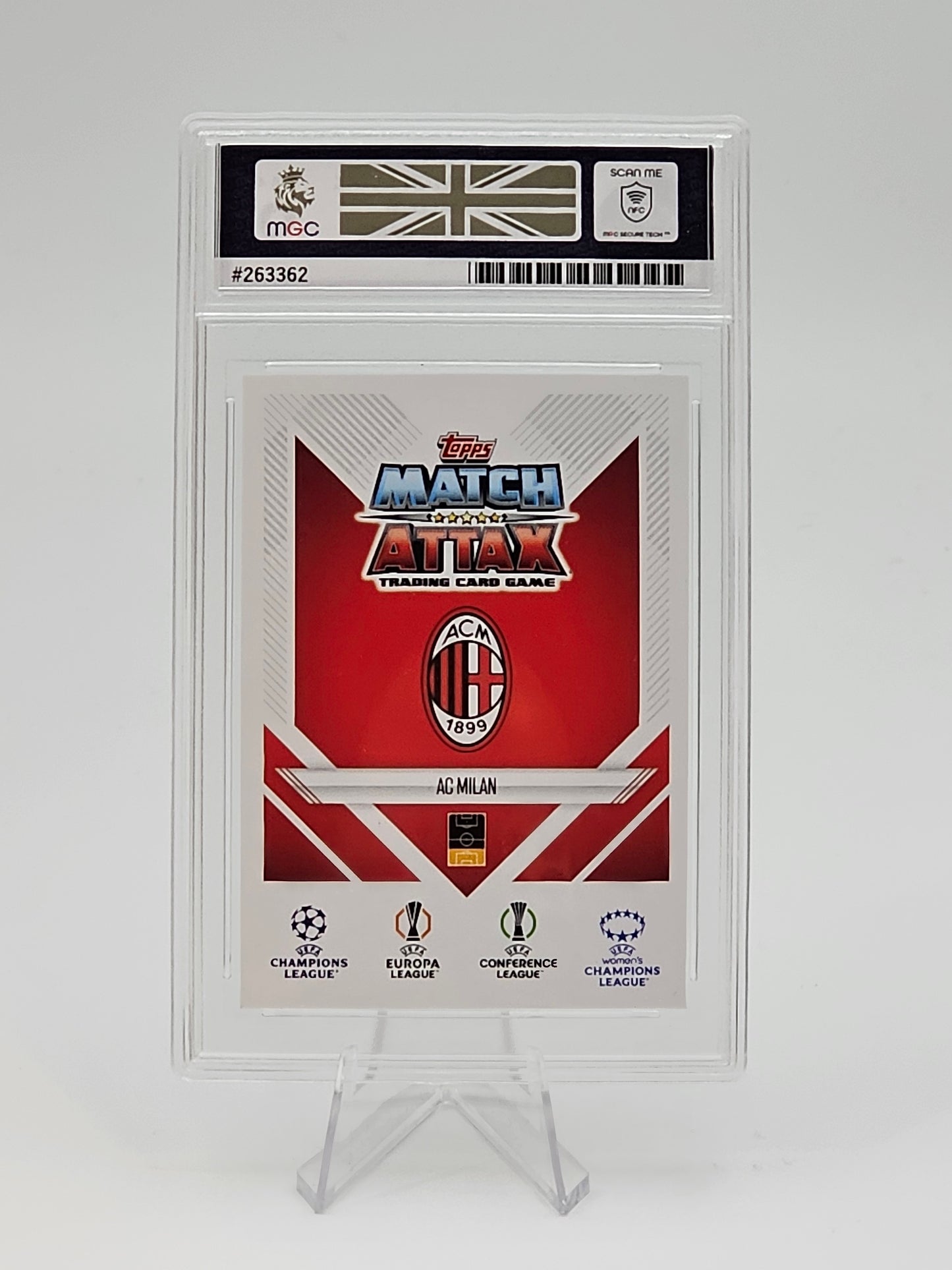 Paolo Maldini Giants of the Game Match Attax Extra 2024 2025 #GIA Graded MGC 9