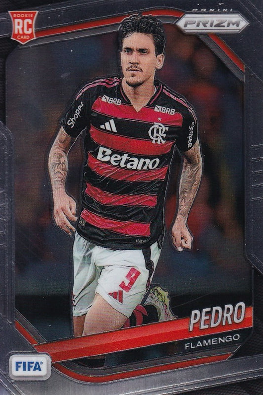 Pedro Flamengo Rookie Card #49 - 2025-26 Prizm Fifa Soccer