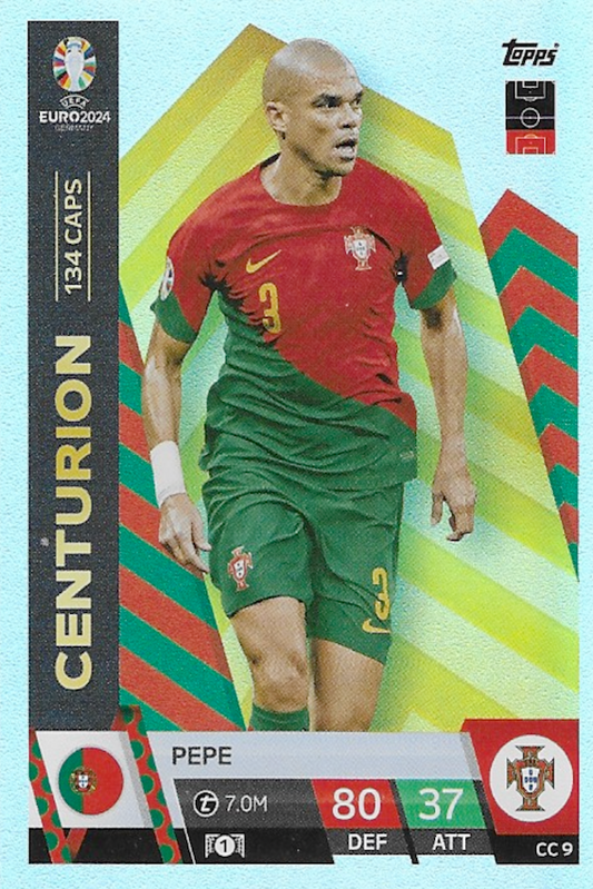 Pepe Centurion Card #CC9 - Topps Match Attax Euro 2024