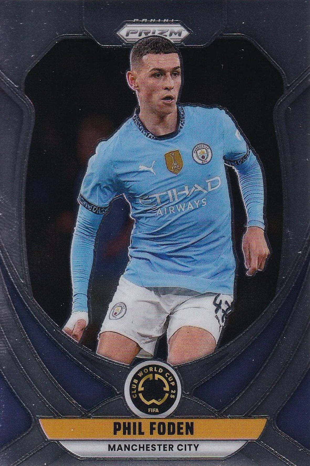 Phil Foden 2025 Panini Prizm FIFA Club World Cup Base Card #142 Manchester City