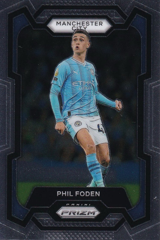Phil Foden Base Card #2 - Panini Prizm Premier League 23-24 (Man City)