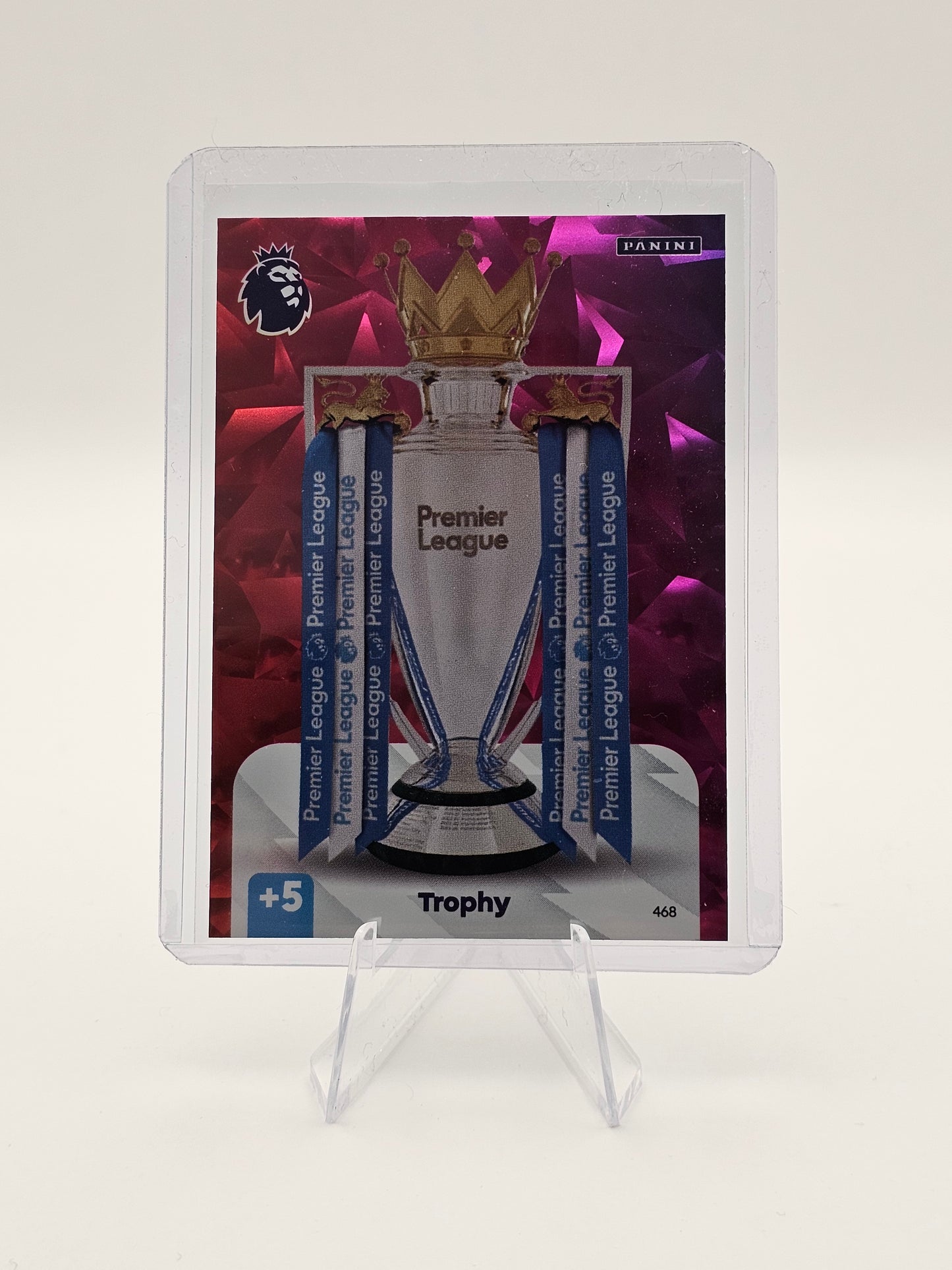 Premier League Trophy Card