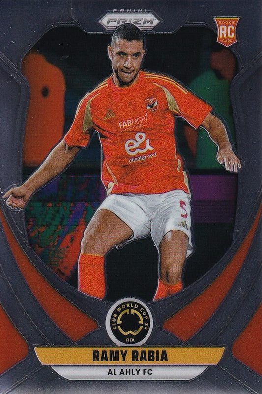 Ramy Rabia Rookie (RC) Base Card #4 - Panini Prizm FIFA Club World Cup 25 (2025) - Al Ahly FC