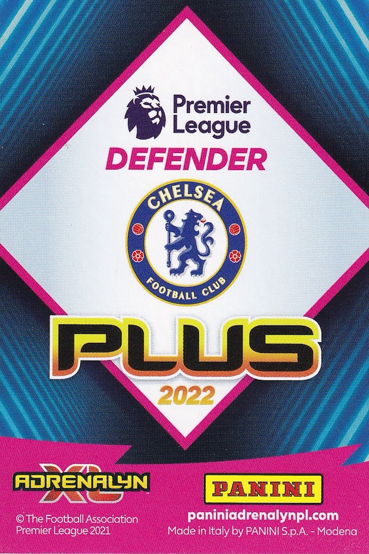 Reece James Limited Edition Card - Panini Adrenalyn XL Plus 2022, Chelsea back