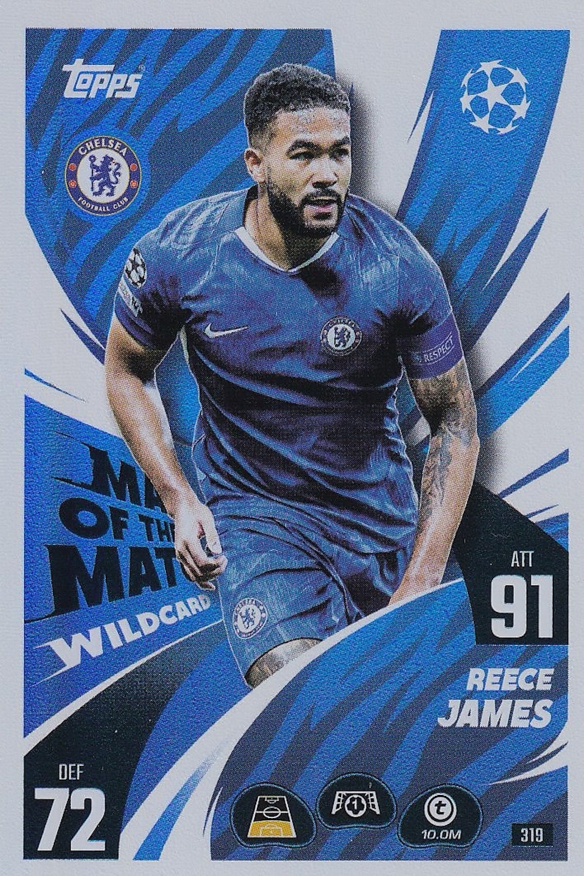 Reece James Man of the Match Wildcard #319 - Topps Match Attax 25/26 (2025/2026) Chelsea