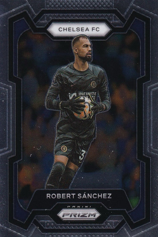 Robert Sanchez Base Card #196 - 2023-24 Panini Prizm Premier League Soccer - Chelsea