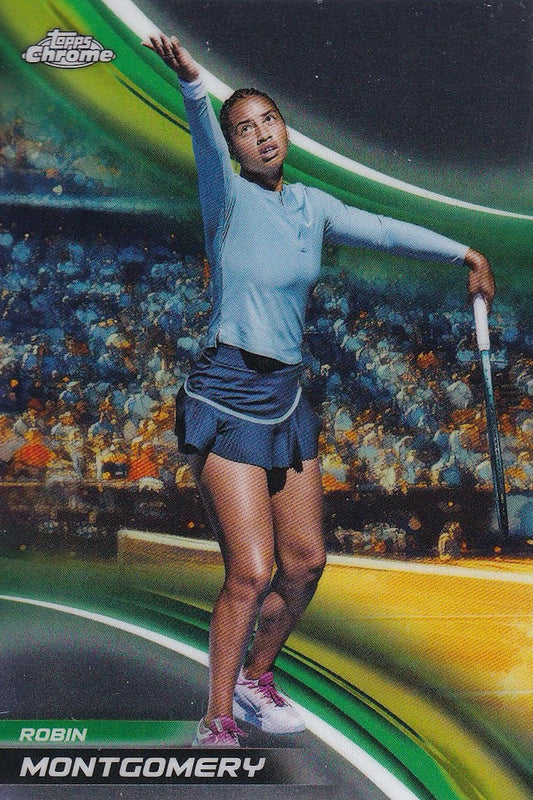 Robin Montgomery Base Card #133 - Topps Chrome Tennis 2025