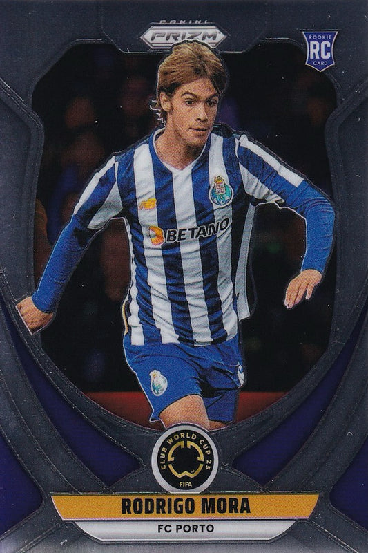 Rodrigo Mora Rookie (RC) Base Card #98 - Panini Prizm FIFA Club World Cup 25 (2025) - FC Porto