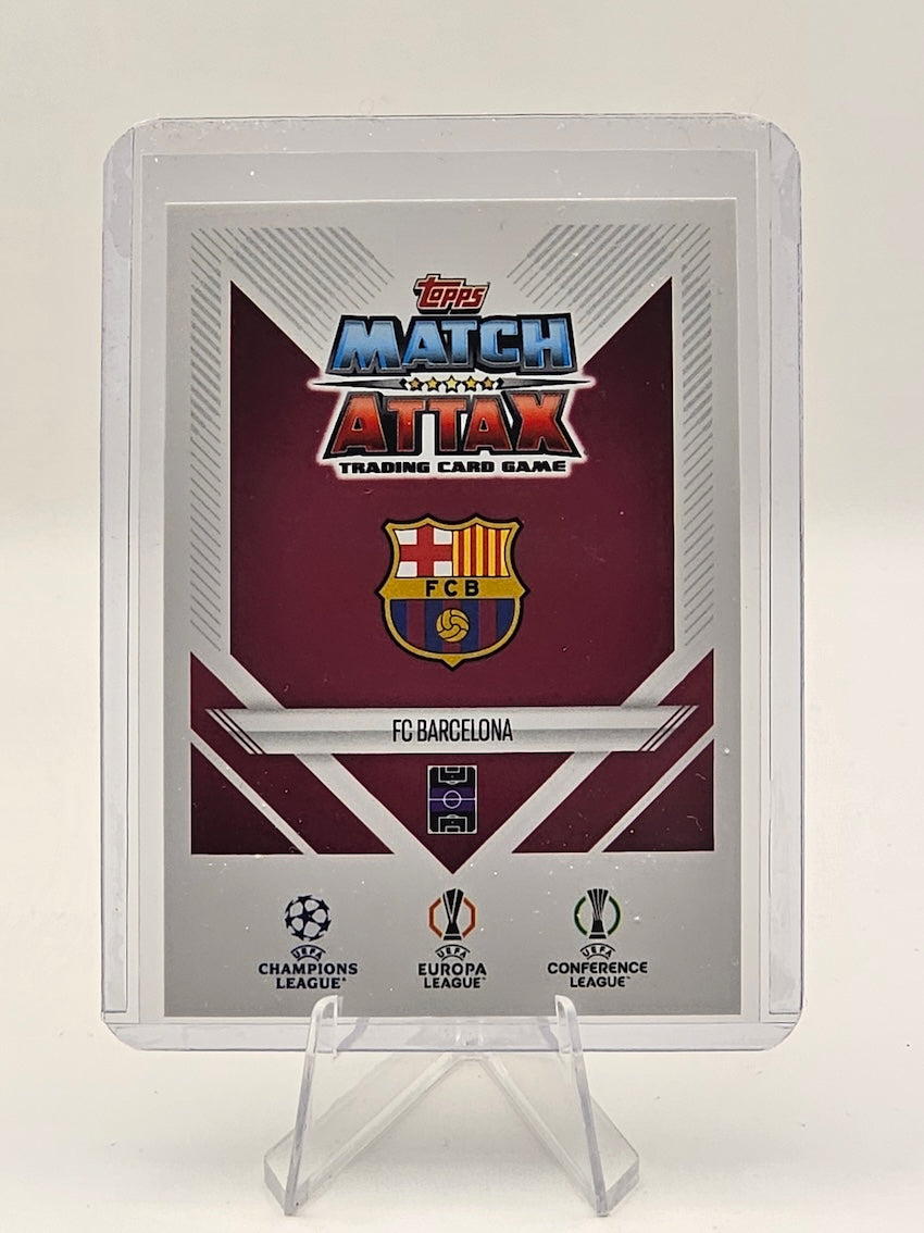 Ronaldinho Immortal Icon Legend Card #II5 - Topps Match Attax 24/25 1st Edition in top loader