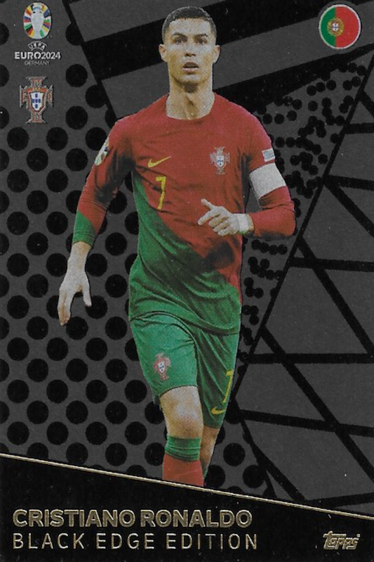 Ronaldo Black Edge Edition Trading Card