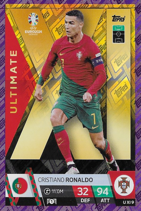 Ronaldo Ultimate Card Euro 2024